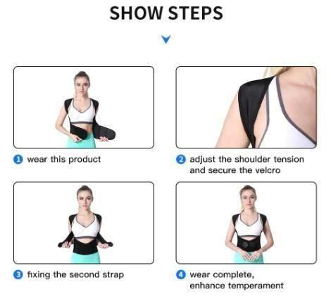 West United™ Adjustable Back Posture Corrector – Pain Relief Support Belt