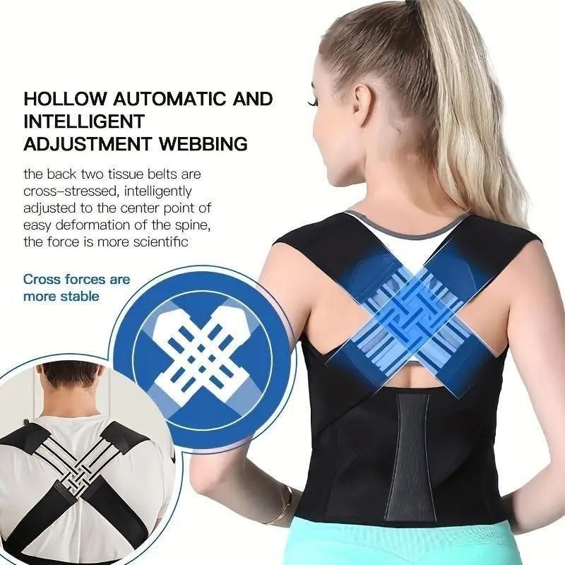 West United™ Adjustable Back Posture Corrector – Pain Relief Support Belt
