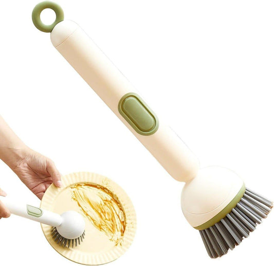 360° Scrubber Wand with Liquid Dispenser - 10X Faster Cleaning