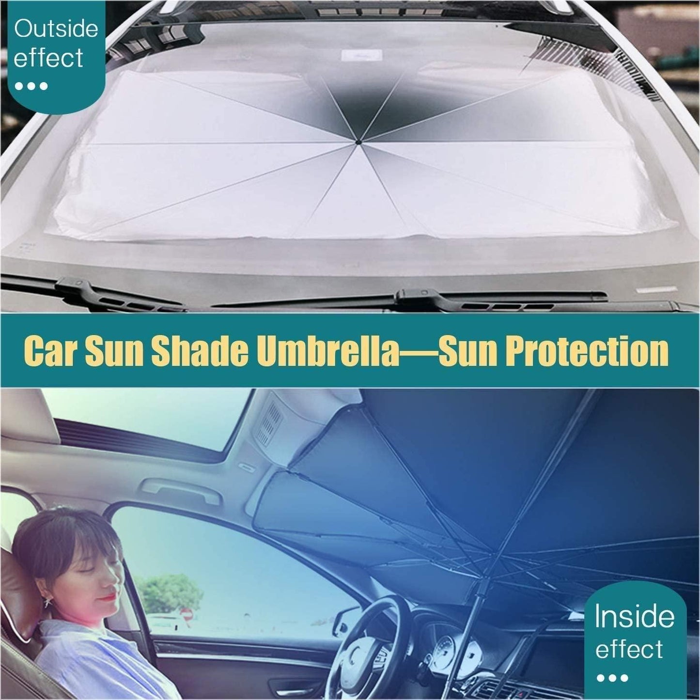 Veyron Sunshade Umbrella - Stop Your Cars From Becoming an Oven