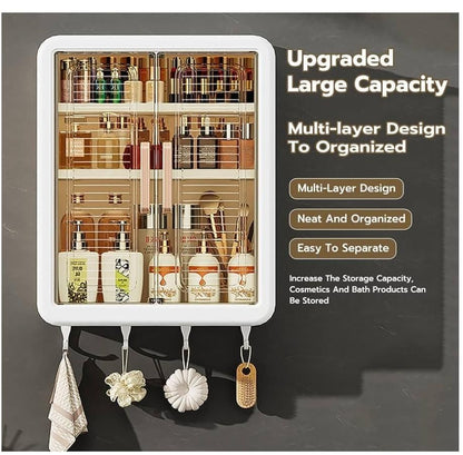 Minimalist Wall-Mounted Storage Box for The Bathroom & Kitchen