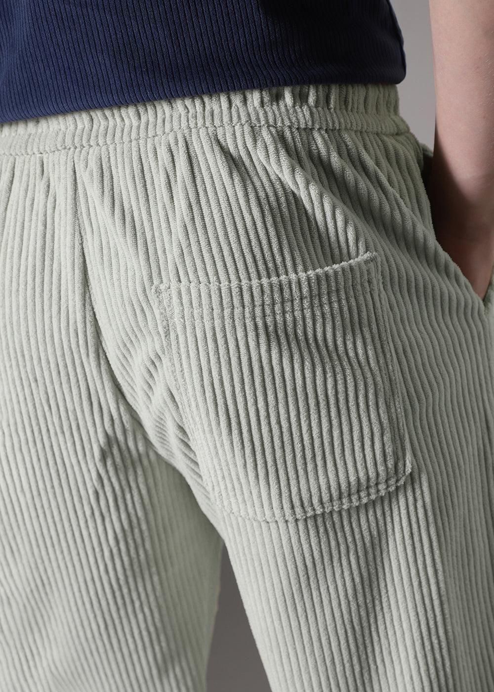 Men's Caudray Fabric Stylish Pants (Grey, Pack of 1)