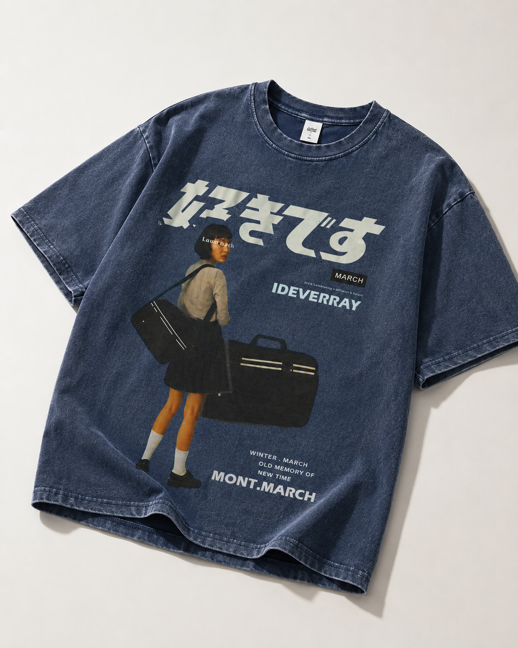 MONT. MARCH — OVERSIZED GRAPHIC TEE