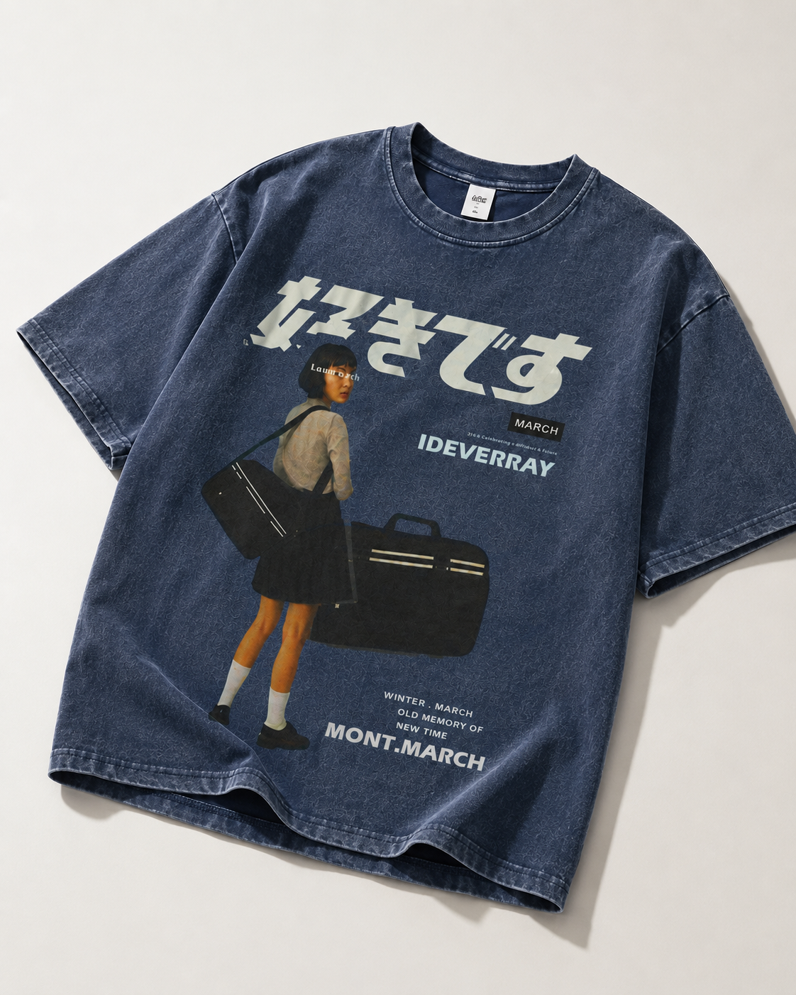 MONT. MARCH — OVERSIZED GRAPHIC TEE