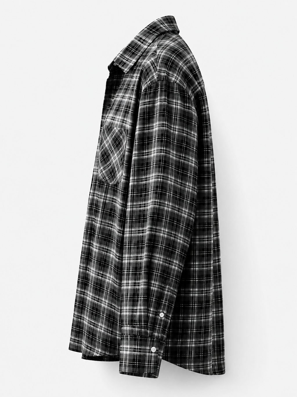 WESKER MORGAN — CLASSIC CHECK OVERSIZED SHIRT
