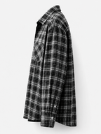 WESKER MORGAN — CLASSIC CHECK OVERSIZED SHIRT